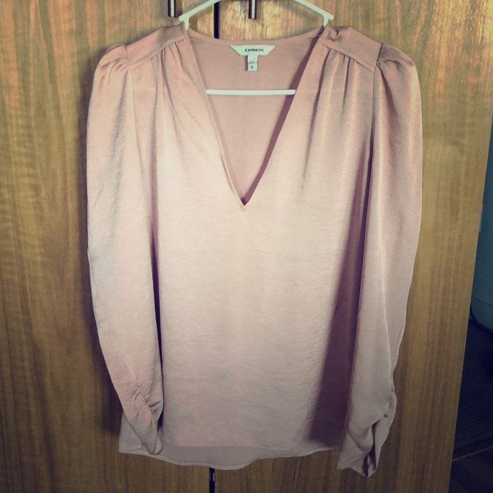 Express Long-Sleeve Blouse